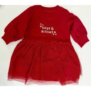 Carter’s Just One You Baby hugs & kisses Tutu Dress BABY GIRL SIZE 6 MONTHS NEW